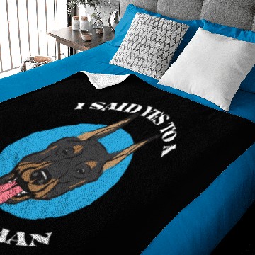 Discover Doberman Lover Dog Baby Blankets