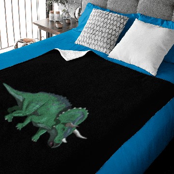 Discover Triceratops Baby Blankets