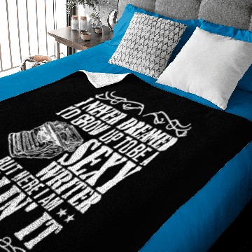 Discover Author Novelist Writer Baby Blankets