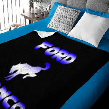 Discover Ford Bronco Baby Blankets