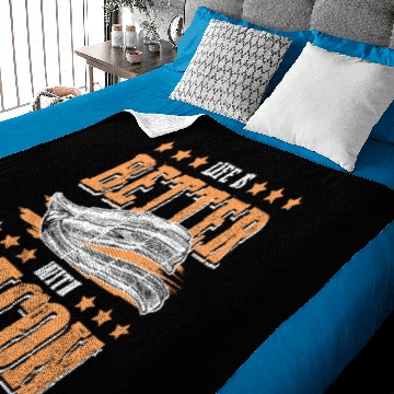 Discover bacon grill meat Baby Blankets