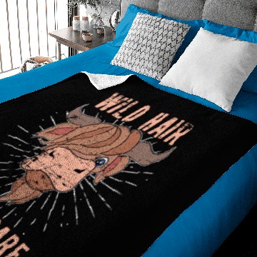 Discover Funny Gift Scottish Highland Cattle Baby Blankets