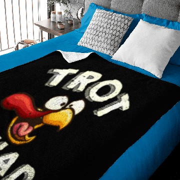 Discover Turkey Trot Squad Thanksgiving Marathon Baby Blankets