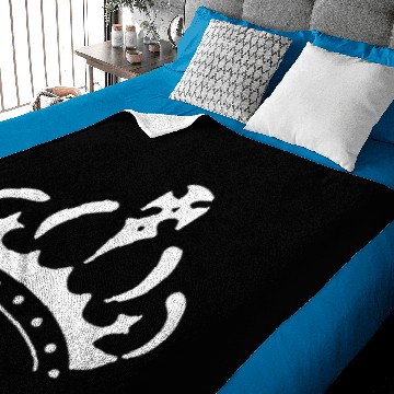 Discover Crown King Queen Baby Blankets