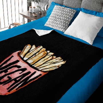 Discover French Fries are vegan Baby Blankets