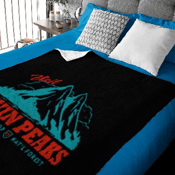 Discover Twin Peaks Baby Blankets