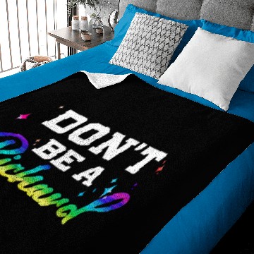 Discover Dont Be A Richard Dick Funny Design Idea Baby Blankets