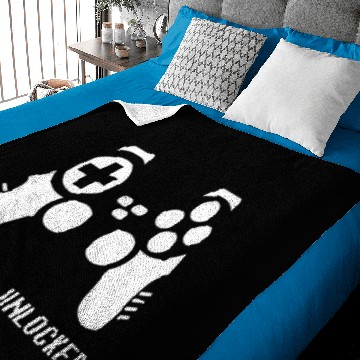 Discover 21st birthday gamer gaming Baby Blankets