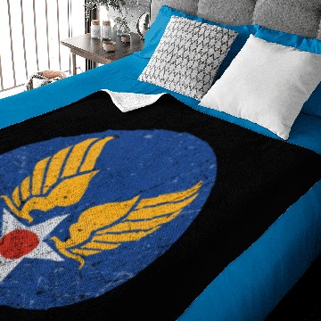Discover US Harp Air Force Patch Baby Blankets