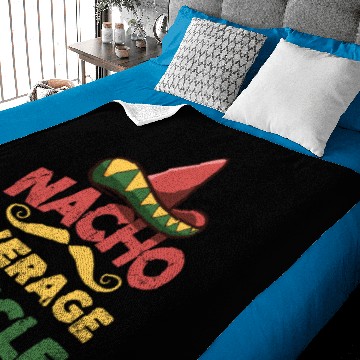 Discover Nacho Average Funcle Funny Uncle Cinco Party Gift Baby Blankets