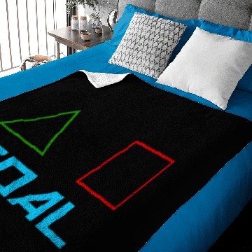 Discover for PlayStation fans Baby Blankets