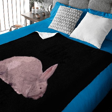 Discover Lilac rabbits Baby Blankets