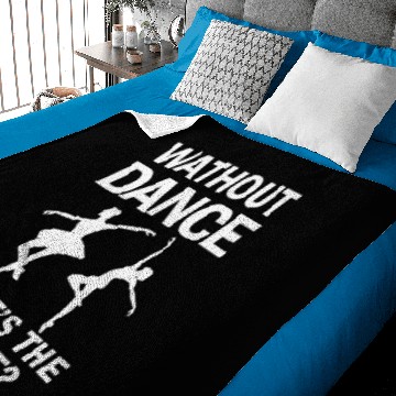 Discover Dancing Ballet What's The Point Pointe Dancer Pun Baby Blankets