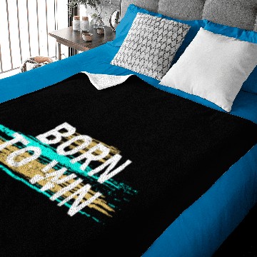 Discover Born To Win Baby Blankets