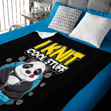Discover I Knit Cool Stuff Panda Wool Knitting Baby Blankets
