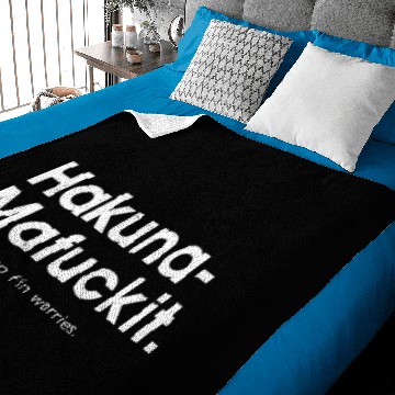 Discover Fuck it Baby Blankets