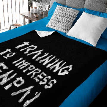 Discover Training To Impress Senpai Baby Blankets