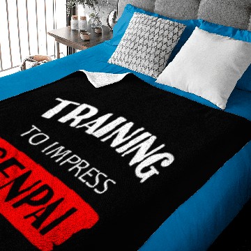 Discover Training To Impress Senpai 3 Baby Blankets