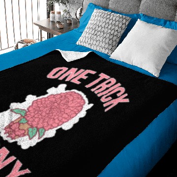 Discover One Trick Peony Baby Blankets