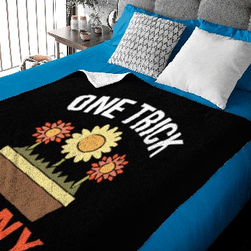 Discover One Trick Peony Baby Blankets