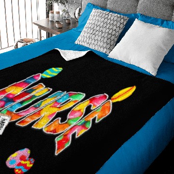 Discover Nurses Easter Jellybean Nurse Baby Blankets