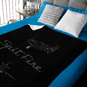 Discover Spitfire for white items Baby Blankets