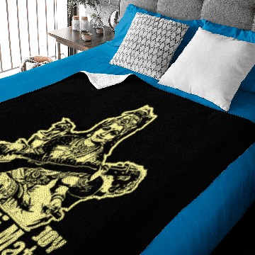 Discover Sarasvati Hindu Goddess Baby Blankets