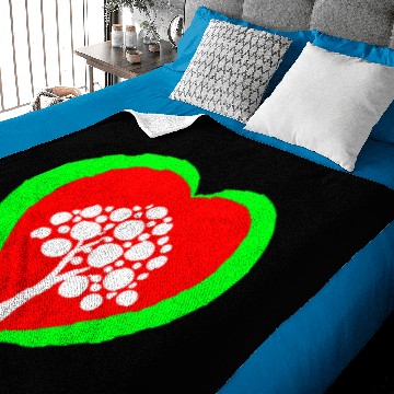 Discover Heart Tree Nature Baby Blankets