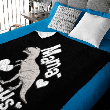 Discover Mama-Saurus Dinosaur Mom Mamasaurus Baby Blankets