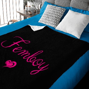 Discover Femboy Baby Blankets