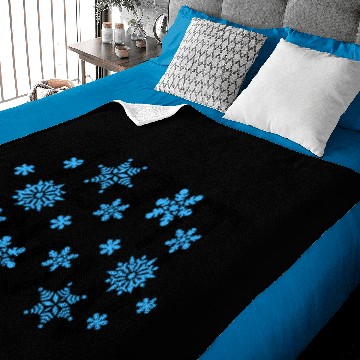 Discover let it snow Baby Blankets