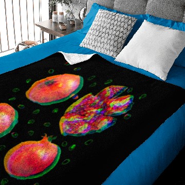 Discover pomegranate Baby Blankets