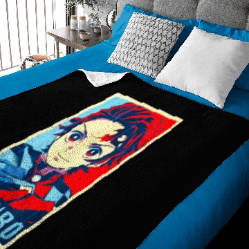Discover Slayer Demon Anime Baby Blankets Team