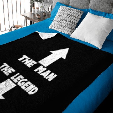 Discover Superb Selection The Man The Legend Baby Blankets