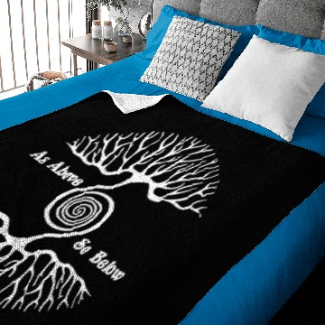 Discover As Above So Below Baby Blankets