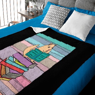 Discover Booklet Guinea Pig Reader Car Baby Blankets