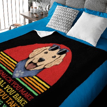 Discover Every snack you make I'll be watching you Baby Blankets