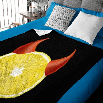 Discover Demon Lemon Baby Blankets