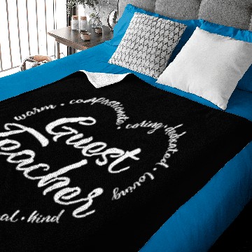 Discover Guest teacher, Substitute teacher Baby Blankets