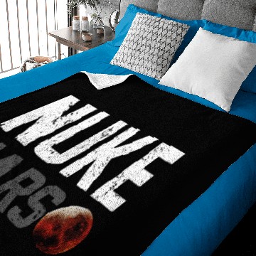 Discover nuke mars Baby Blankets