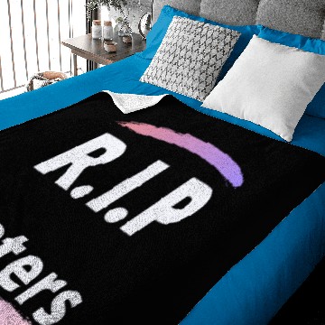 Discover RIP haters Baby Blankets