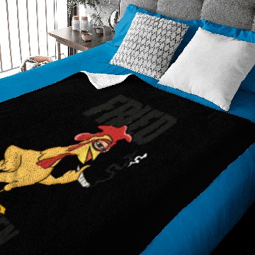 Discover Fried Chicken Drumstick Nuggets Wings Breadcrumbs Baby Blankets