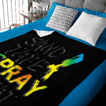 Discover Sand Tape Spray Repeat Auto Body Painter Car Paint Baby Blankets