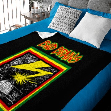 Discover bad brains merchant Baby Blankets