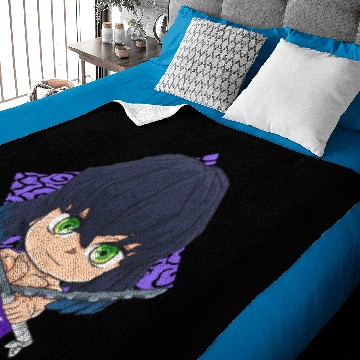 Discover Chibi Inosuke Baby Blankets