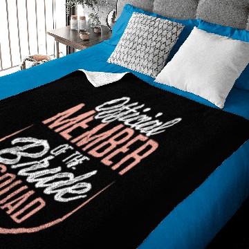 Discover The Bride Squad Baby Blankets