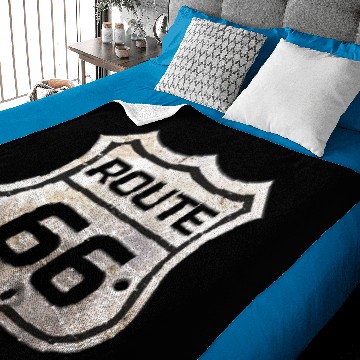 Discover Route 66 Baby Blankets