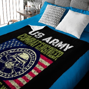 Discover Combat Engineer For Us Army Sappers birthday chris Baby Blankets