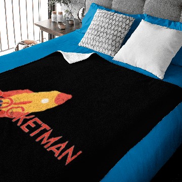 Discover Rocketman Baby Blankets