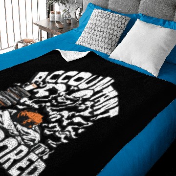 Discover Accountant Key Bored Baby Blankets